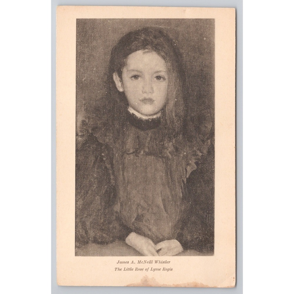 James McNeill Whistler The Little Rose of Lyme‎ Regis Museum of Fine Arts Boston